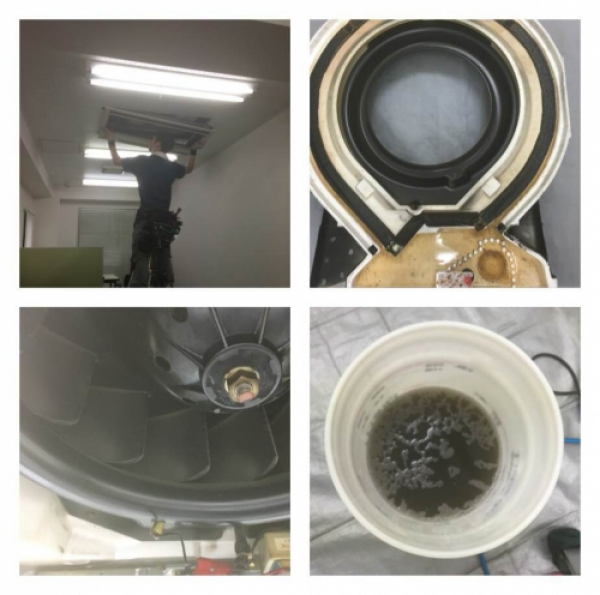 ■2016/07/09 新横浜 店舗 事務所 エアコンクリーニング